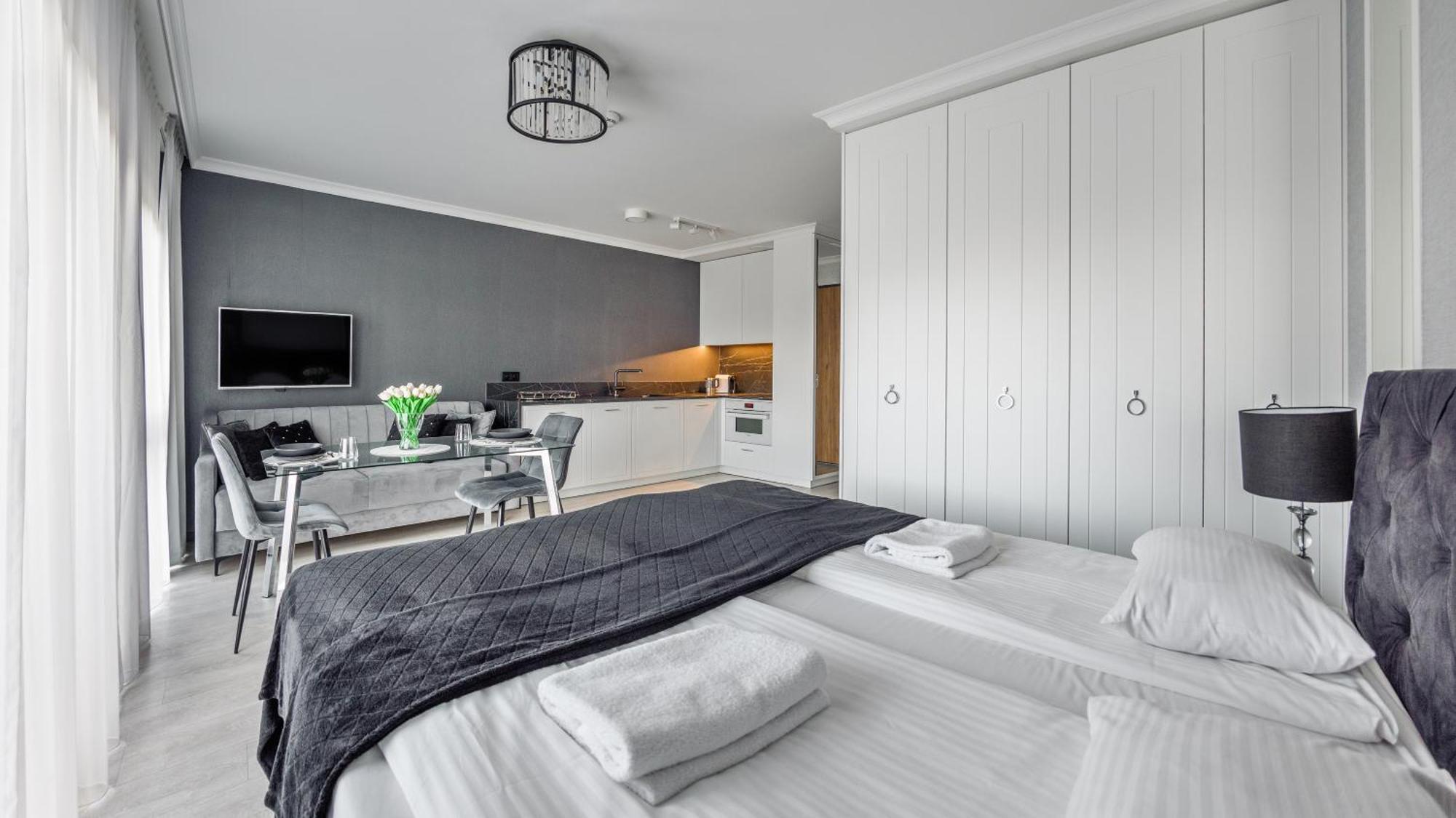 Apartamenty Sun & Snow Nadmotlawie Z Sauna Gdansk Dış mekan fotoğraf